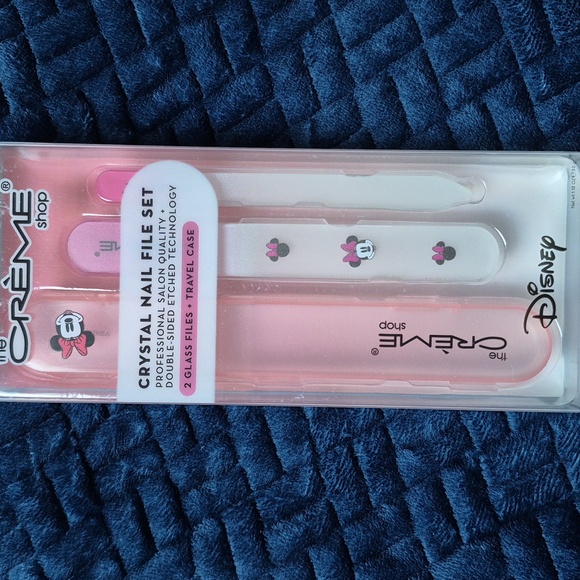 The Creme Shop × Disney Minnie Mouse Set Of 3 Crystal Nail Files! Brand New! - Picture 8 of 8